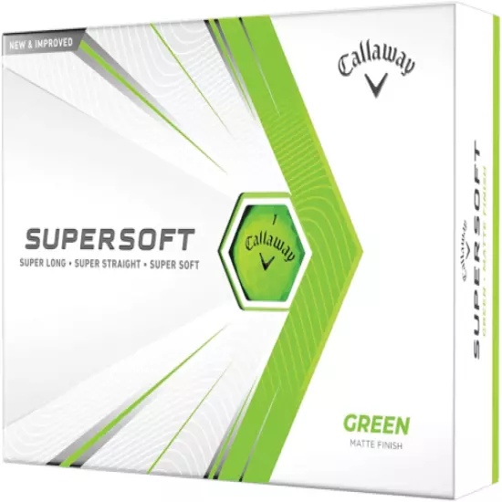 Callaway 2021 Supersoft Golf Balls 12B PK