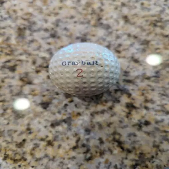  VINTAGE Logo Golf Ball.." GRAYBAR / CADWELL COVER" 1960s HARD FIND