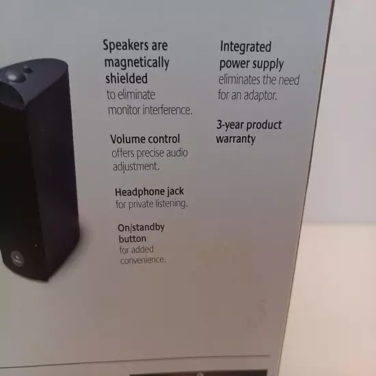 Logitech SoundMan G1 Full-Range Multimedia Speaker System NIB SEE PHOTOS