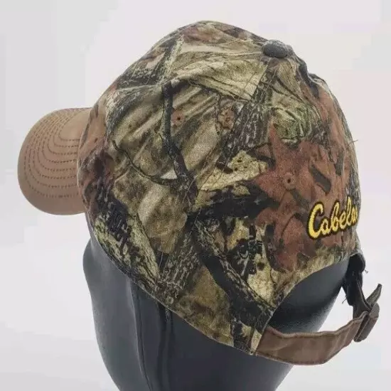 Cabela's Camo Cap, Hunting Hat One Size Fits Most Adjustable Strap