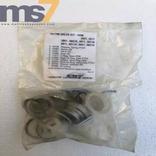 701798 VALVE KIT- NBR FOR 3507,3517,3801,3801,3811,6811,6821 FOR CAT PUMPS