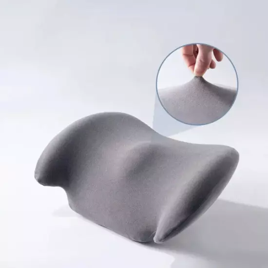 Memory Foam Lumbar Cushion Seat Supports Car Waist Support Lumbar Support Pillow