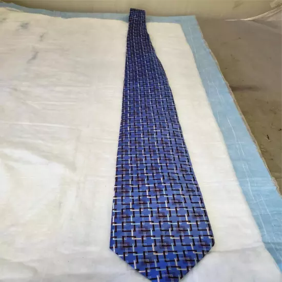 Ermenegildo Zegna 100% Silk Men's Neck Tie Made in Italy