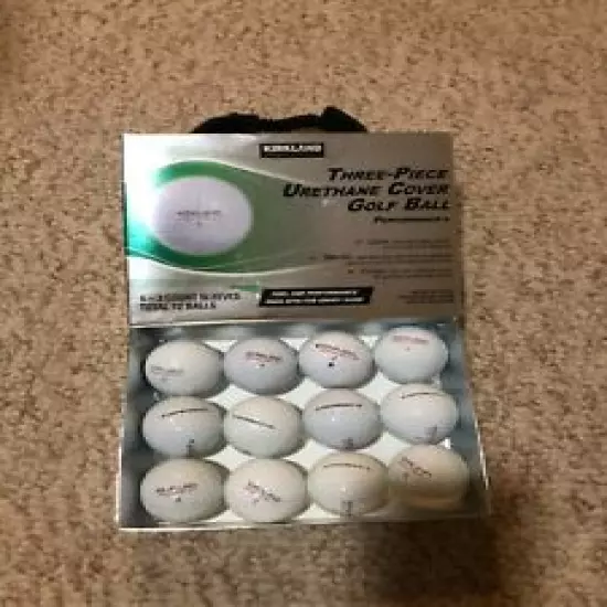 60 Kirkland Performance 3-Piece Near Mint golf balls 