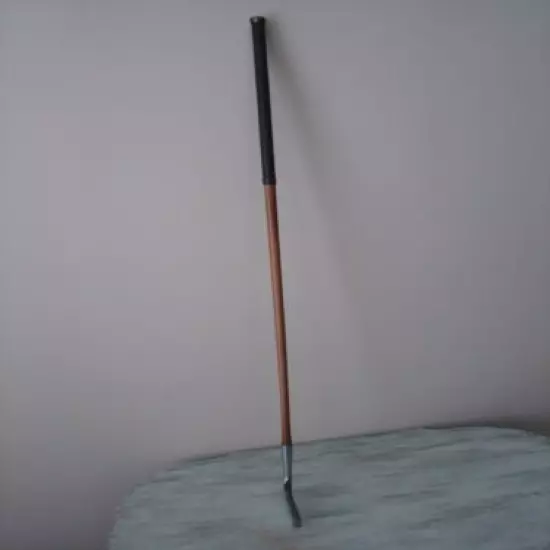 Antique Hi-Way Chromium 2 Mid Iron Wood Shaft Matched 38" Right Hand Golf Club 