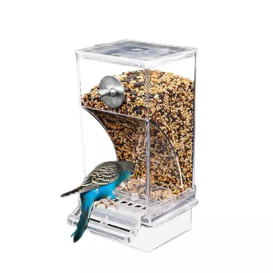 Bird Automatic Feeder Splash Proof Bird Feeder Bird Cage Accessories Bird Food