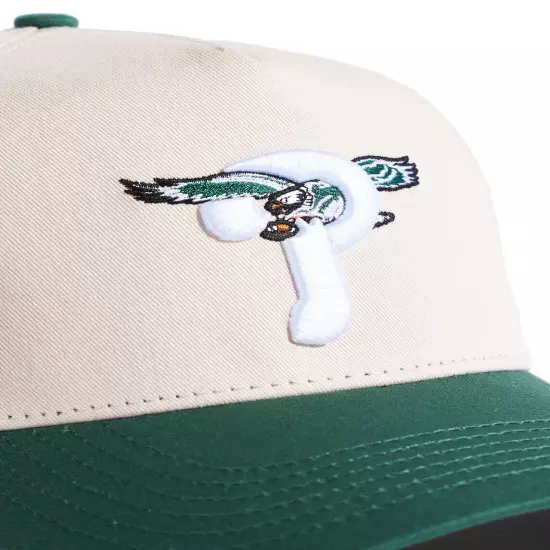 Philadelphia Eagles X Phillies Cream/Green Snapback Hat One Size