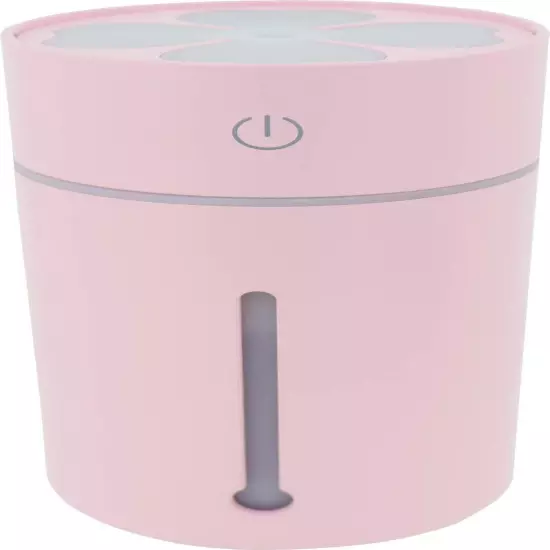 Trade One USB Desk Top Humidifier Clover Shape Pink 30598 739