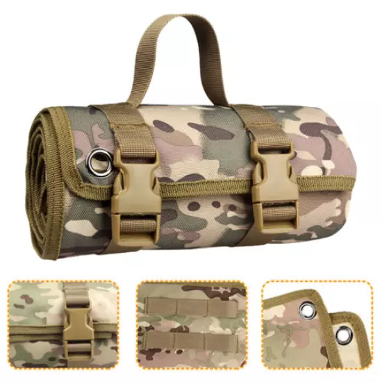 Outdoor Tactical Molle Shooter Pad Folded Roll-Up Hunting Range Shooting Mat US