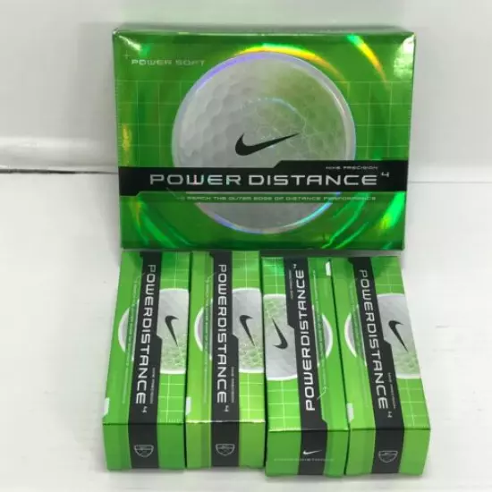 New Nike Precision Power Distance 4 Power Soft Golf Balls 4 Sleeves of 3 Balls 