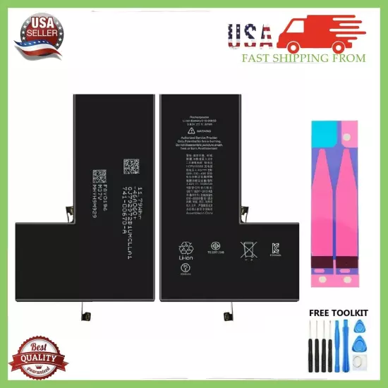 Replacement Internal Battery For iPhone 6 7 8 11 12 13 Pro X XS XR SE +Tools LOT