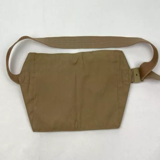 Rick Steves Adjustable Waist Belt Tan Zippered Travel Pouch Fanny pack 