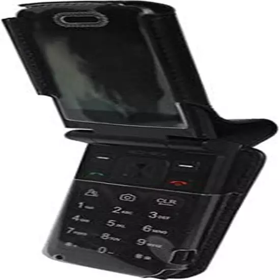 Leather Fitted Case for Orbic Journey V Verizon/Tracfone Flip Phone - Features: