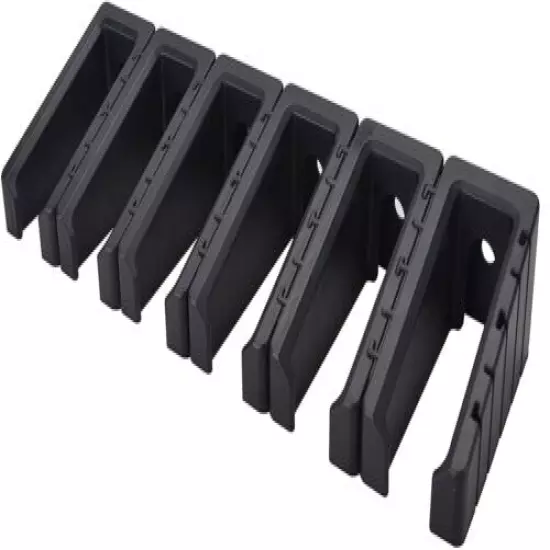 Rifle Magazine Wall Mount, 6 Detachable Wall Mags Storage Organization System