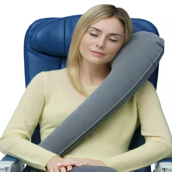 Travelrest Ultimate Inflatable Travel Body Pillow Neck Head Shoulder Support