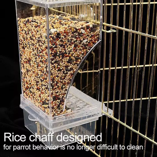 Bird Automatic Feeder Splash Proof Bird Feeder Bird Cage Accessories Bird Food