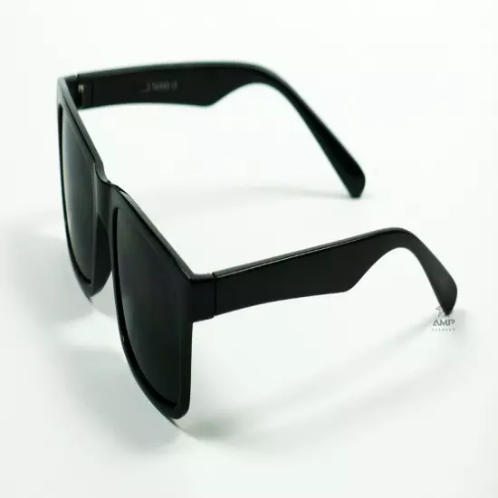 Gangster Slim Square Sunglasses OG LOC Style Super Dark Black 59SD