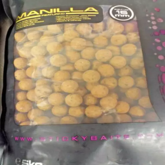 25kg Sticky Baits Manilla Full Range 25kg Deal Carp Fishing