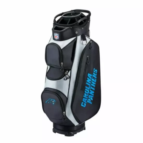 New Wilson Carolina Panthers NFL Golf Cart Bag