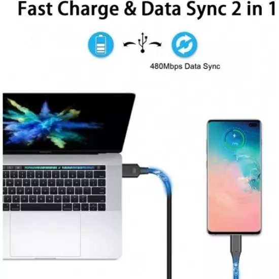 For Samsung Galaxy Z Fold6 - Type-C 3ft PD USB-C Cable Fast Charger Power Wire