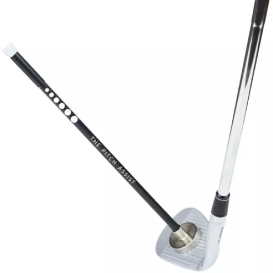 Golf Alignment Rods: Magnetic Club Alignment Stick Demonstrates Correct Golf Swi