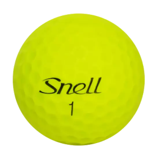 Snell Yellow Mix AAAAA Mint 24 Used Golf Balls 5A