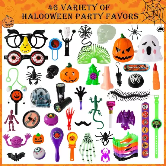 288 PCS Halloween Party Favors Toys Assortment for White Or Gray] See more 