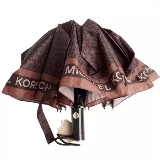 Michael Kors Umbrella Travel Braun New