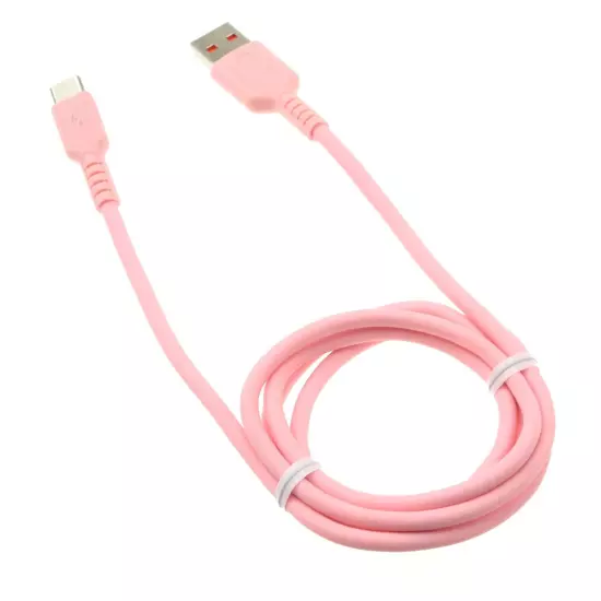 For Samsung Galaxy Z Fold6 - Pink 3ft USB-C Cable Charger Cord Power Wire Type-C