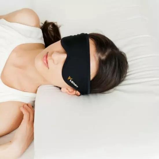 Venex (Venex) Recovery Wear Eye Mask Black 610603