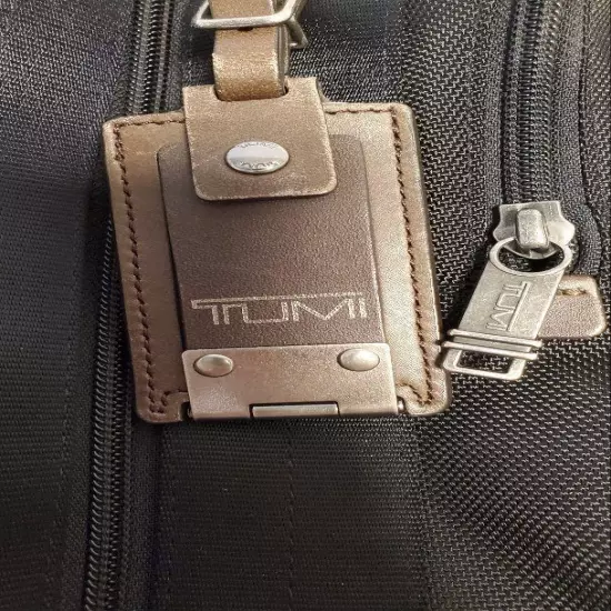 Tumi Sling Bag Black Brown