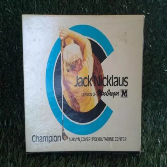 NEW Old Stock Vintage Jack Nicklaus Champion Golf Balls FULL SET