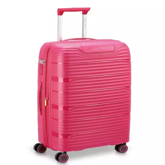 New DELSEY NEW Dune 25" Expandable Spinner Luggage Hardcase 25" Hot Pink