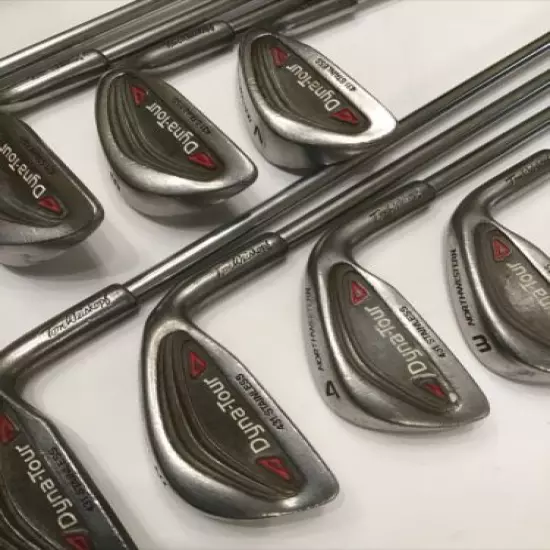 NORTHWESTERN TOM WEISKOPF DYNA-TOUR 3-PW Golf Club Iron Set Reg Flex