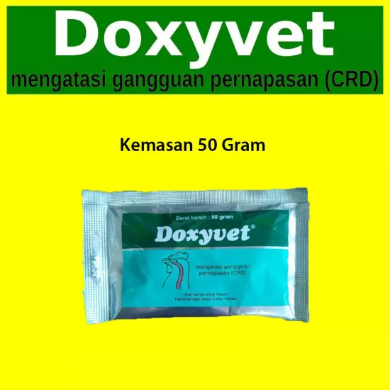 Doxyvet Broad Spectrum Antibiotic For Poultry 50g - 100g