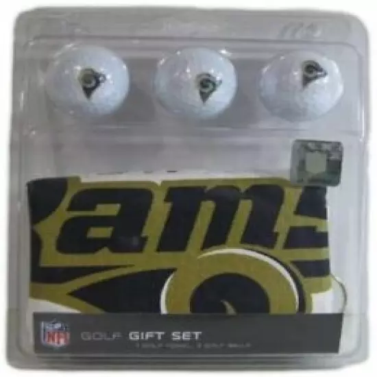 St. Louis Rams Golf Balls & Towel Gift Set