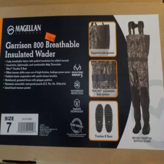  Fishing Wader Garrison 800 Breathable Insulated Outdoors Hunting Fishing (7)