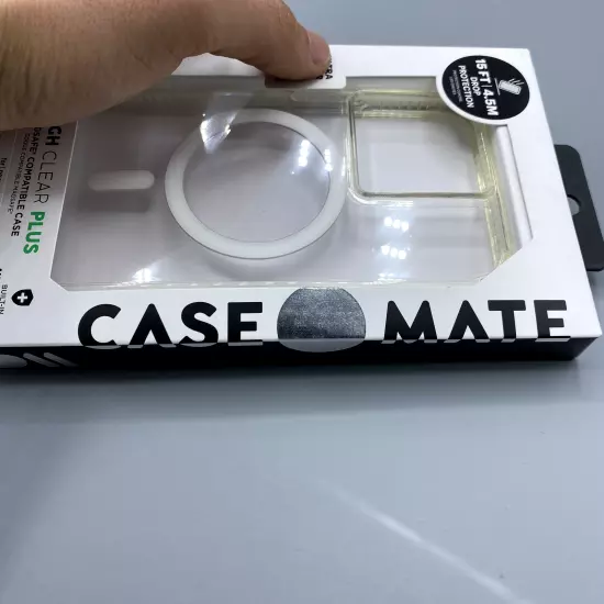 New Case-Mate Tough Clear Plus Case for Magsafe for Apple iPhone 13 Pro Clear