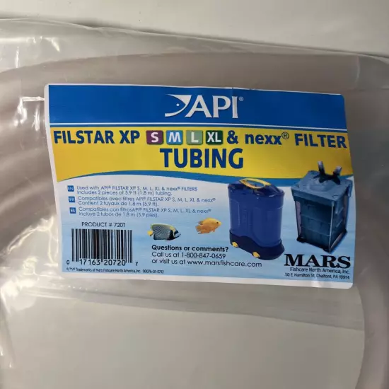 API FILSTAR XP TUBING Kink-Free Aquarium Canister Filter Spare Part 1-Count