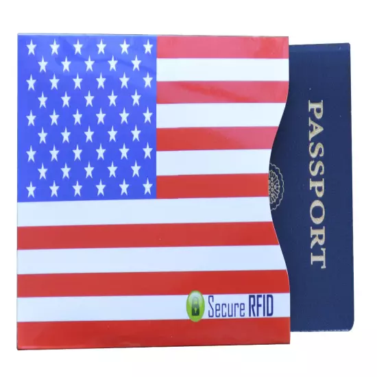 Secure RFID Blocking Sleeves Credit Cards Passports Protector Shield Holders