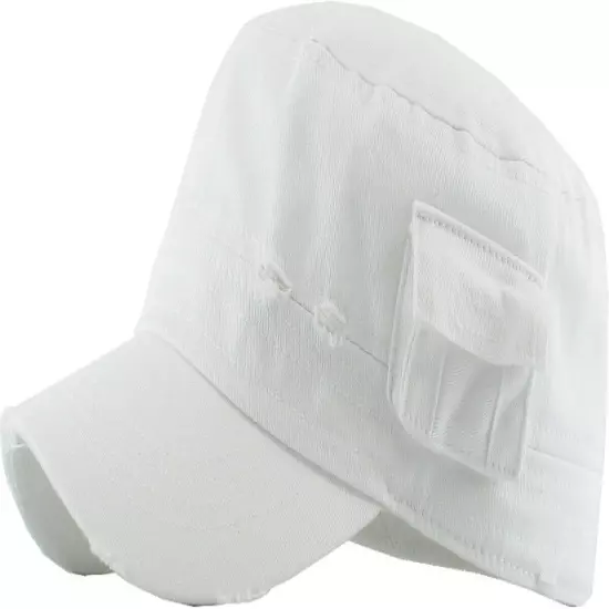 Military Hat Army Cadet Patrol Castro Cap Men Women Golf Driving Summer Castro