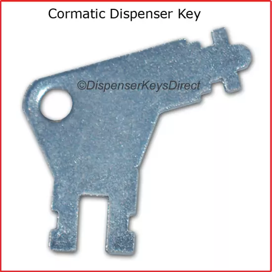 Cormatic Dispenser Key #50504 for Paper Towel & Toilet Tissue Dispensers (4/pk.)