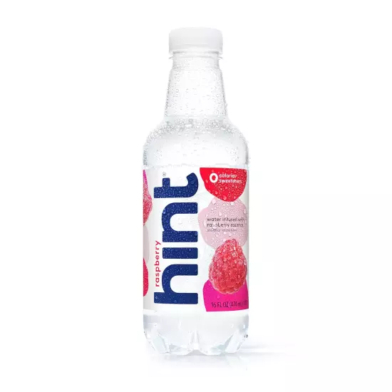 Water Raspberry, Pure Water Infused with Raspberry, Zero Sugar, Zero Calories, Z