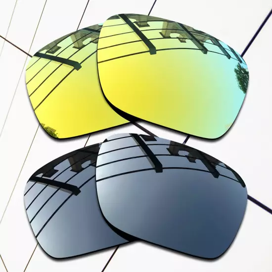 TRUE POLARIZED Replacement Lenses for-Oakley Fuel Cell OO9096 Multi-Colors