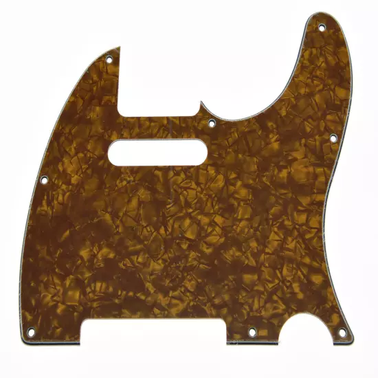 8 Hole Tele Style Guitar Pickguard Scratch Plate Fits Fender Telecaster