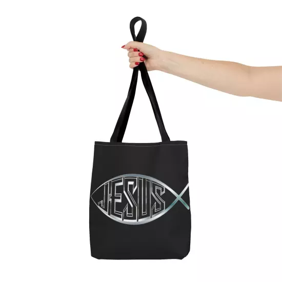 Tote Bag (AOP) - Jesus Fish