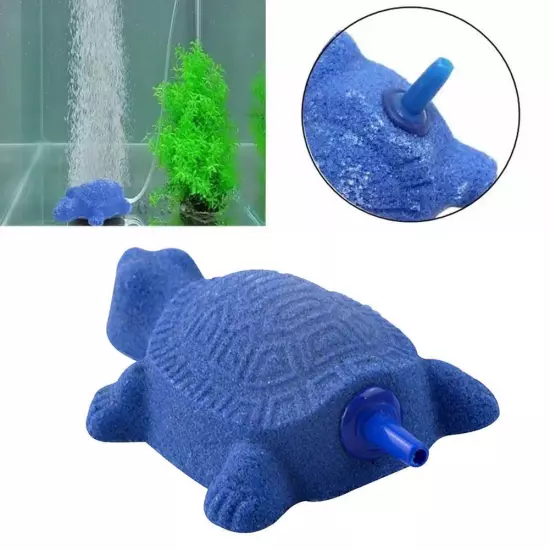 Fish Tank Turtle Decoration Fish Tank Landscape Bubble Stone C7X2 Q0D7