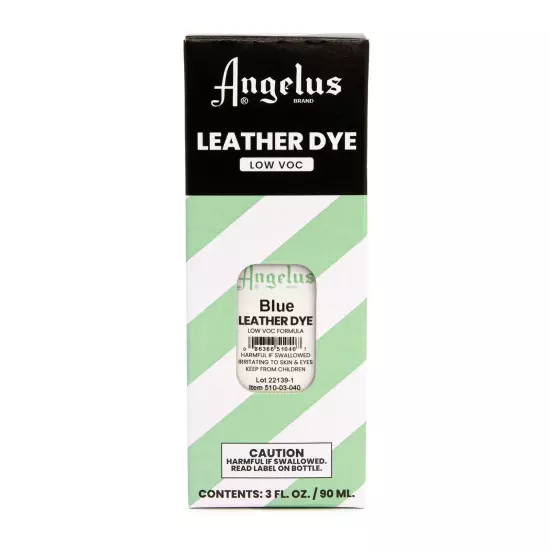 Angelus Low VOC Leather Dye w/ Applicator (3.5 oz)