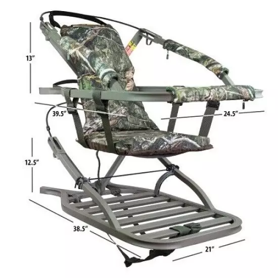 Summit Titan SD Treestand - SU81118 (More roomy than the Goliath)