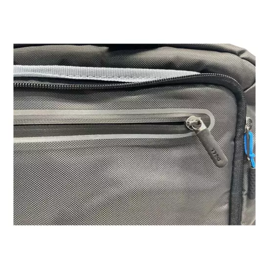 Dell 17” Laptop Tablet Carrying Bag W/Shoulder Strap Multi Pockets Gray Black